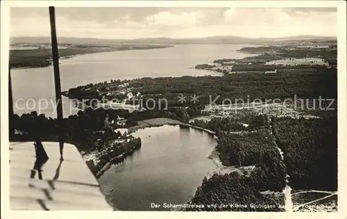 Scharmuetzelsee Fliegeraufnahme Kat. Bad Saarow