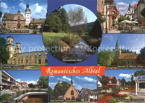 Ettlingen Albtal Klosterruine Kirchplatz Kat. Ettlingen