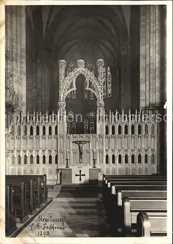 Marburg Lahn Kirche innen Kat. Marburg