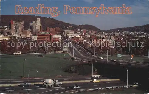 Reading Pennsylvania Stadtansicht  Kat. Reading