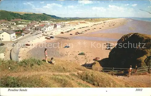 Carmarthen Town Carmarthenshire Pendine Sands Kat. Carmarthenshire