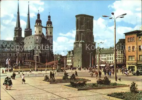 Halle Saale Markt Kat. Halle