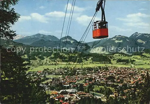 Oberstdorf Bahn zum Nebelhorn Kat. Oberstdorf