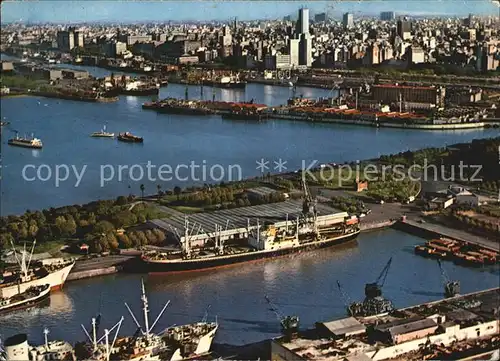 Buenos Aires Vista aerea del Puerto Kat. Buenos Aires