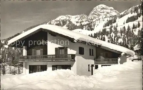 Bayrischzell Haus Heidi Wintersportplatz Kat. Bayrischzell