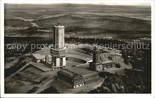 Schmitten Taunus Grosser Feldberg Fliegeraufnahme Kat. Schmitten