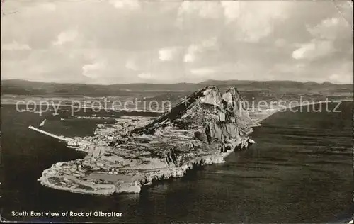 Gibraltar Fliegeraufnahme Rock Kat. Gibraltar