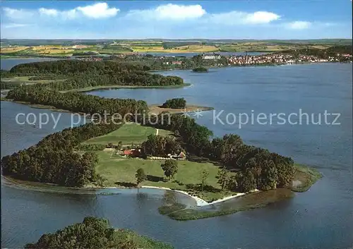 Ploen See Prinzeninsel Holsteinische Schweiz Kat. Ploen