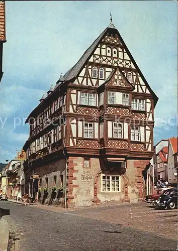 Miltenberg Main Hotel Riesen Kat. Miltenberg