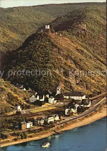 Kamp Bornhofen Rhein Burg Sterrenberg und Burg Liebenstein Kat. Kamp Bornhofen