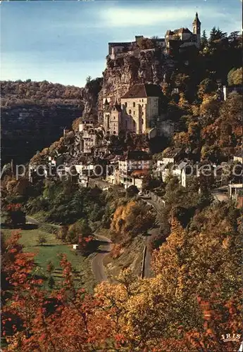 Rocamadour Lieu de pelerinage celebre depuis le Moyen Age Kat. Rocamadour