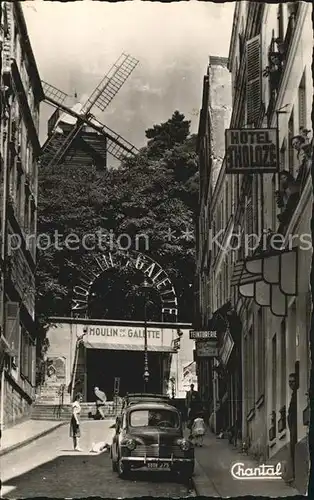 Montmartre Paris Moulin La Galette Hotel Tholoze Kat. Paris