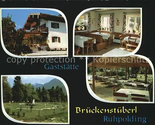 Ruhpolding Brueckenstueberl Kat. Ruhpolding