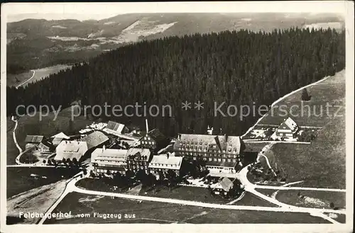 Feldberg Schwarzwald Feldbergerhof Fliegeraufnahme Kat. Feldberg (Schwarzwald)