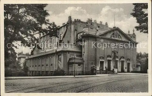 Goerlitz Sachsen Gebaeude an der Oder Neisse Grenze Kat. Goerlitz