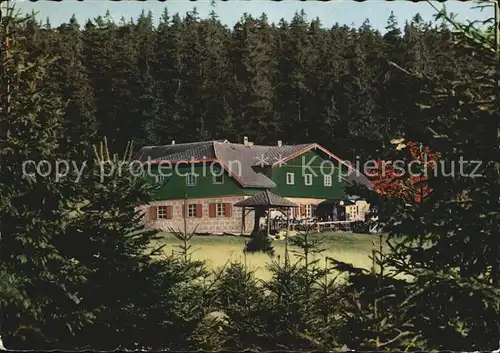 Fichtelgebirge Seehaus Schneeberg Kat. 