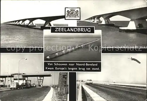 Zierikzee Zeelandbrug Seelandbruecke Kat. Zierikzee