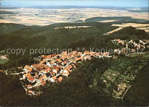 Lichtenfels Hessen Fliegeraufnahme Kat. Lichtenfels