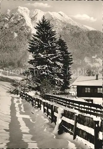 Oberstdorf Winter Rubihorn Kat. Oberstdorf