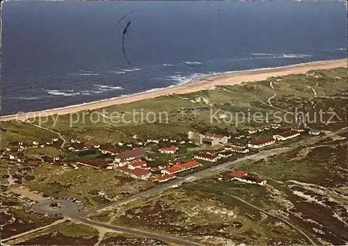 List Sylt Nordseeheim Klappholttal Fliegeraufnahme Kat. List