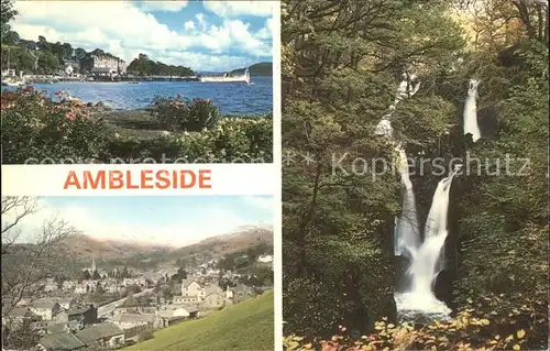 Ambleside Waterhead Ambleside Fairfield Stock Ghyll Force Kat. Ambleside