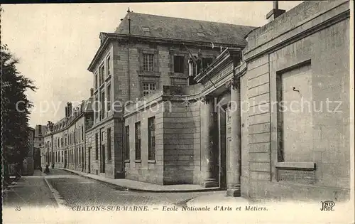 Chalons sur Marne Ardenne Kunstschule Kat. Chalons en Champagne