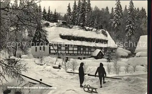 Schellerhau Ferienheim Schellermuehle Kat. Altenberg