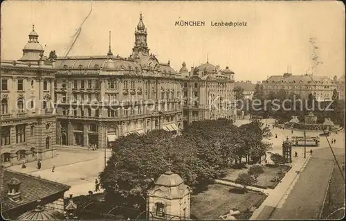 Muenchen Lenbachplatz Kat. Muenchen