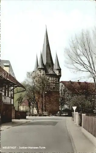 Neustadt Hessen Junker Hansen Turm Kat. Neustadt (Hessen)