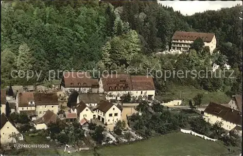 Rupprechtstegen Ortsansicht mit Konditorei Cafe Restaurant Kat. Hartenstein