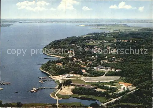 Gluecksburg Ostseebad Fliegeraufnahme Kat. Gluecksburg (Ostsee)