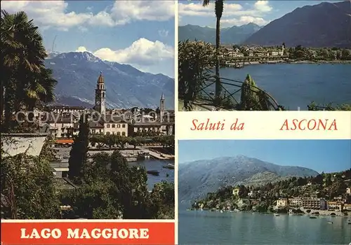 Ascona Lago Maggiore Vedute della citta / Ascona /Bz. Locarno