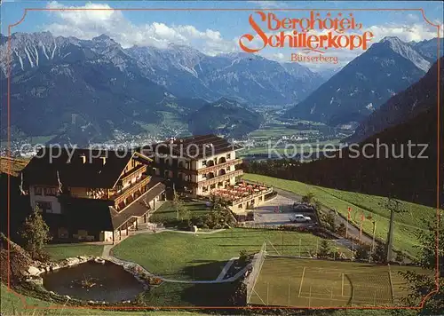 Buerserberg Vorarlberg Berghotel Schillerkopf Kat. Buerserberg