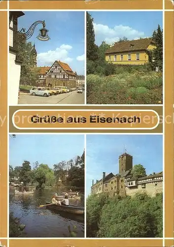 Eisenach Thueringen Wartburg Prinzenteich Kat. Eisenach