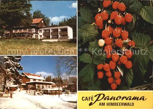 Braunlage Cafe Panorama am Himbeerwald Kat. Braunlage Harz