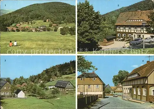 Waltersdorf Zittau Sonneberg Restaurant Grenzbaude  Kat. Grossschoenau Sachsen