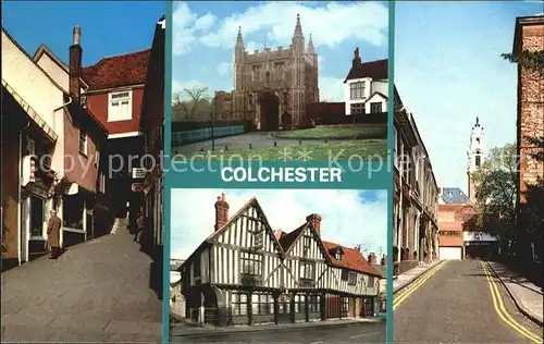 Colchester St. Johns Abbey Gate Scheregate Trinity Street Siege House Kat. Colchester