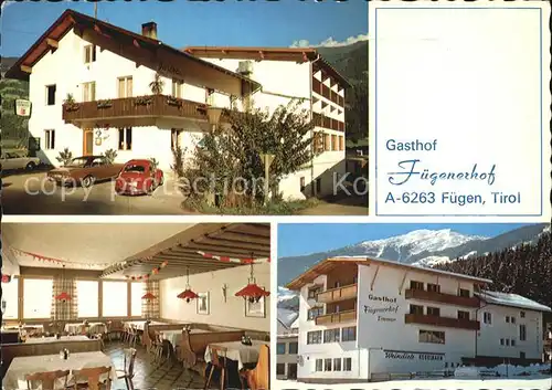 Fuegen Gasthof Fuegenerhof Kat. Fuegen Zillertal