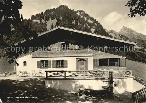 Gerstruben Berggasthof Kat. Oberstdorf