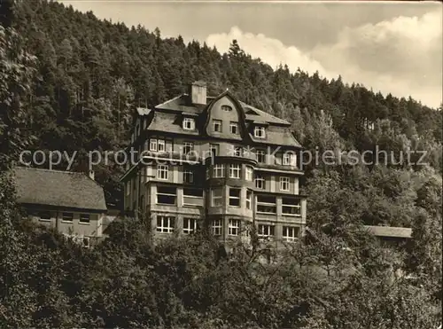 Leutenberg Thueringen FDGB Genesungsheim Kat. Leutenberg