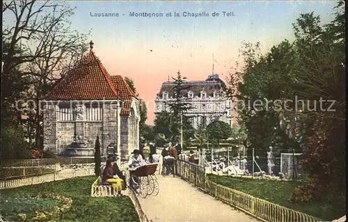 Lausanne VD Montbenon Chapelle Tell Kat. Lausanne