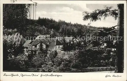 Finsterbergen Landhaus Gruene Aue Kat. Finsterbergen Thueringer Wald