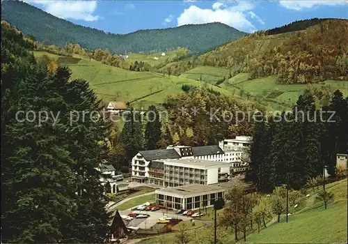 Bad Peterstal Griesbach Fachkrankenhaus fuer Innere Krankheiten Kat. Bad Peterstal Griesbach