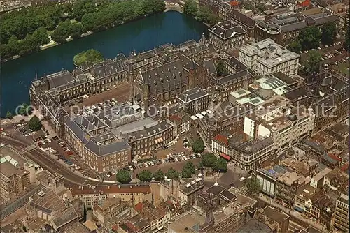 Den Haag Buitenhof met Regeringsgebouwen Luchtfoto Kat. s Gravenhage