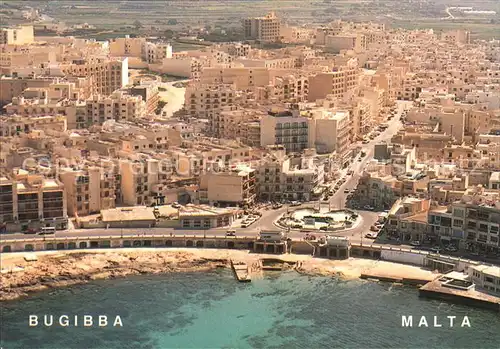 Bugibba Malta Luftbild Kat. Malta