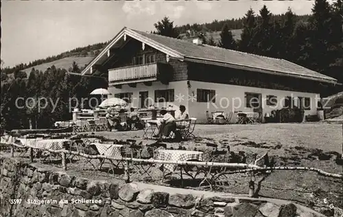 Schliersee Stoegeralm Kat. Schliersee