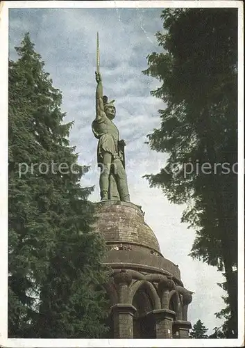 Detmold Hermannsdenkmal im Teutoburger Wald Kat. Detmold