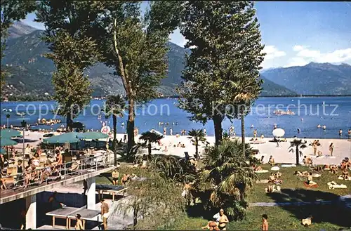 Locarno TI Strand Kat. Locarno