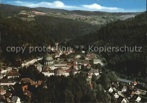 St Blasien im Schwarzwald Fliegeraufnahme Kat. St. Blasien