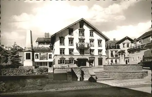 Oberstaufen Gasthof Adler Kat. Oberstaufen